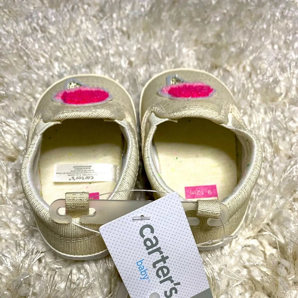 Carter’s babygirl slip on shoes